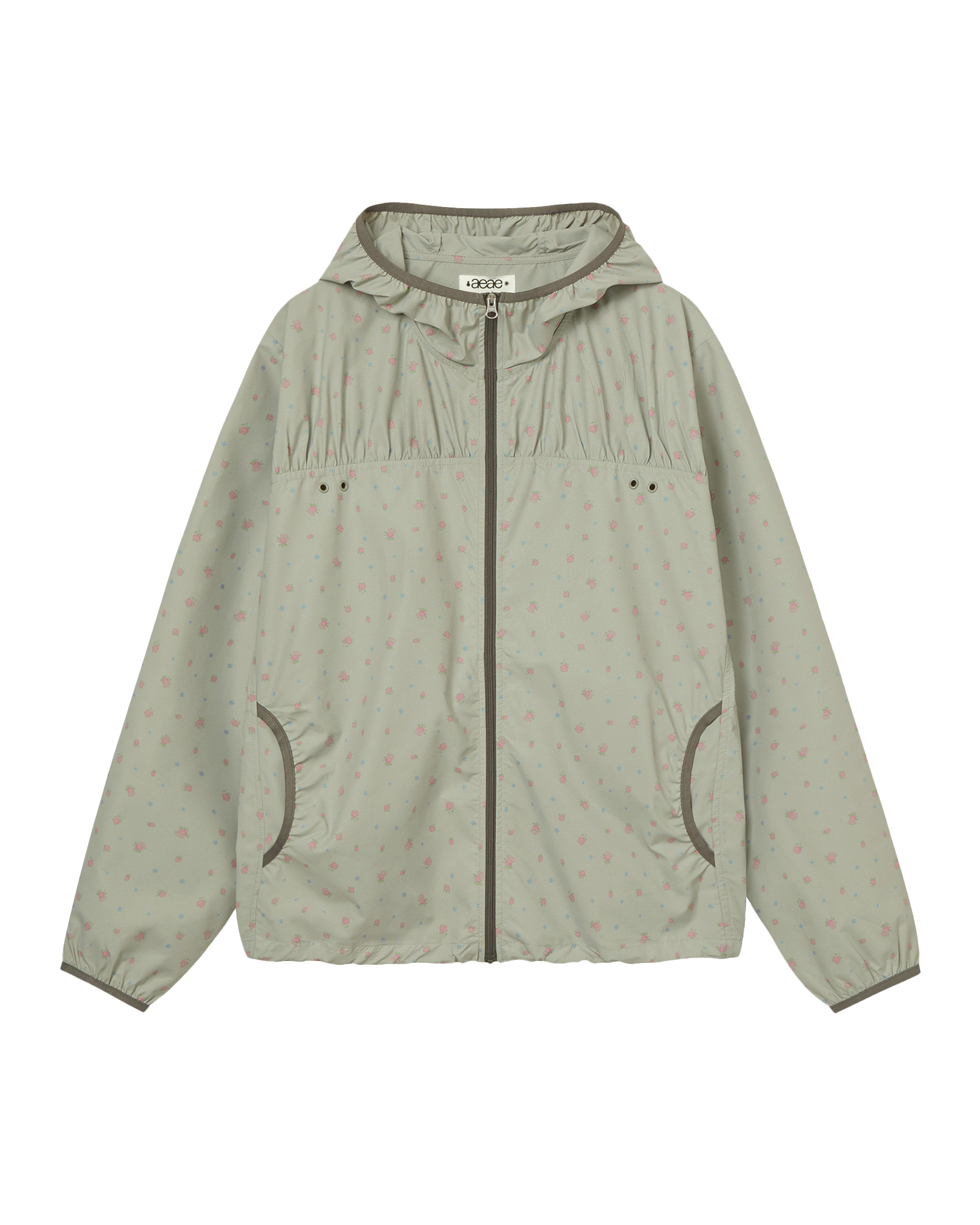 AEAE Flower Windbreaker Jacket