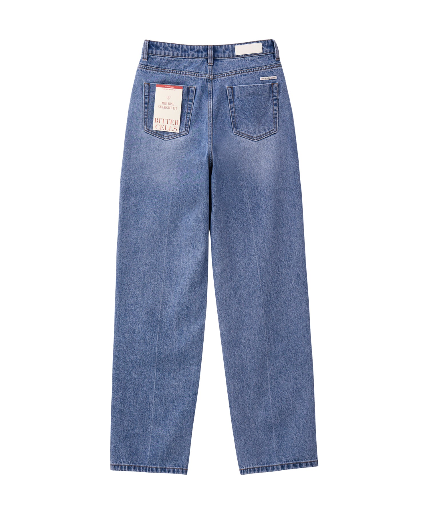 Bitter Cells C.G MID RISE Denim - Light Blue