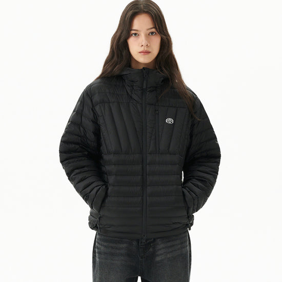 Mahagrid Light Hooded Down Puffer