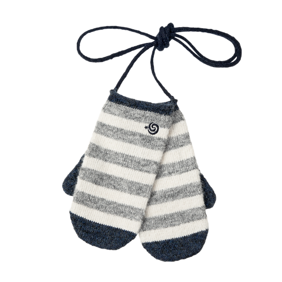 AEAE Stripe Mitten Gloves
