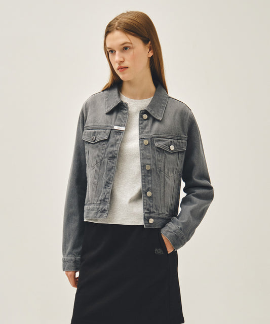 Marithé François Girbaud W DENIM TRUCKER JACKET