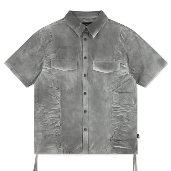 Mahagrid Spray Dyed Half Shirt