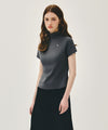 Marithé François Girbaud W HALF NECK TEE