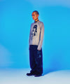 Nice Ghost Club Doll and the Girl Waffle Long Sleeve Tee