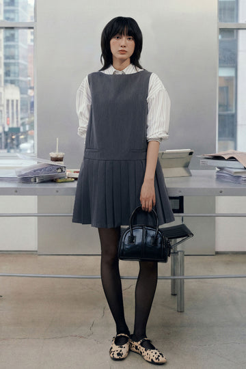General Idea WOMAN Pleated Skirt Mini Dress
