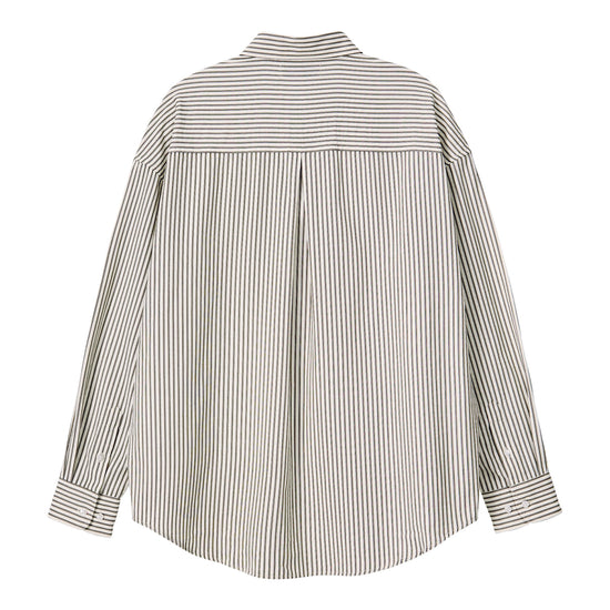 Bitter Cells Freddy Stripe Shirt-Ivory