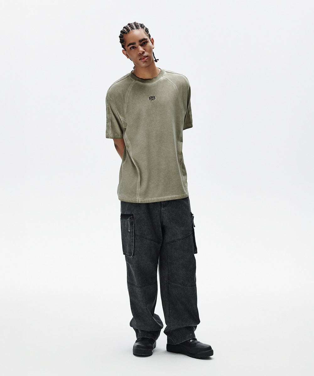 Mahagrid Dyed Track Tee
