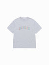 ADLV Colorful Lettering Logo Short Sleeve T-Shirt