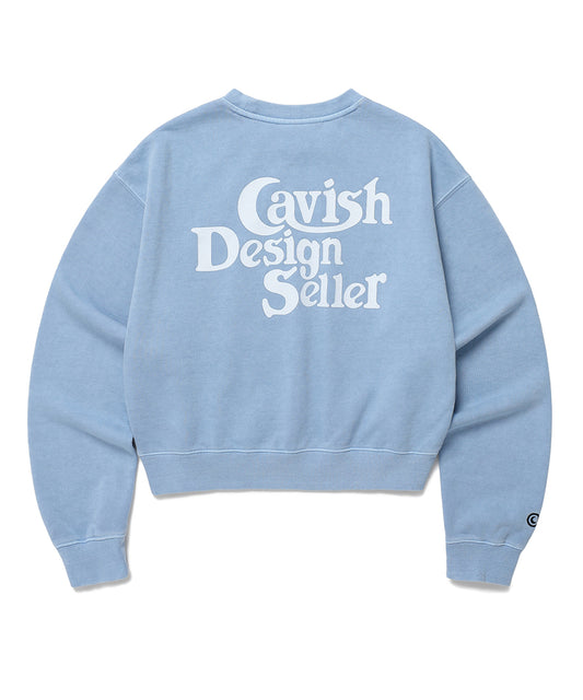 Cavish Women's Pigment Seller Logo Sweatshirt