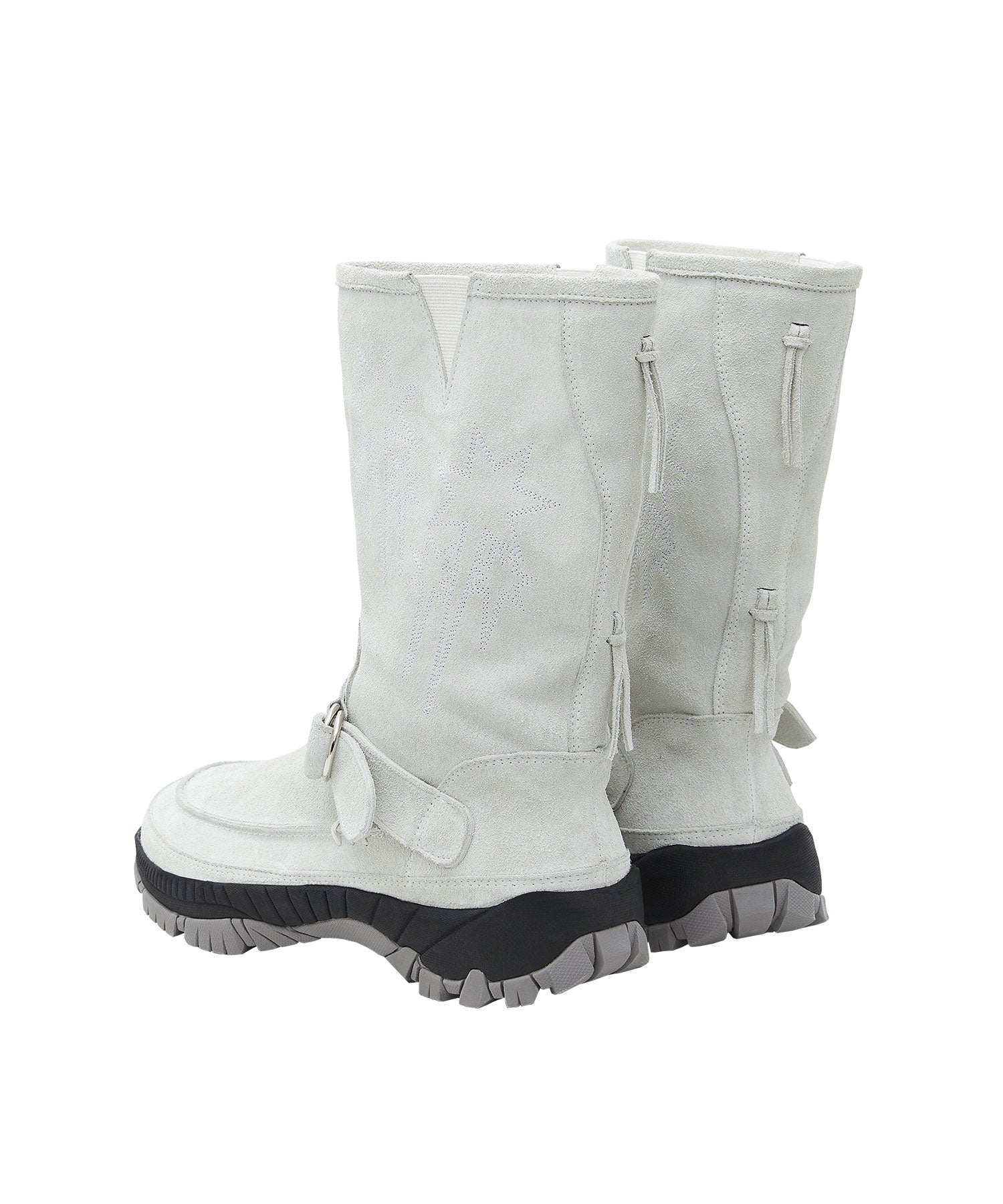 Nice Ghost Club [x nottz] Western Long Boots