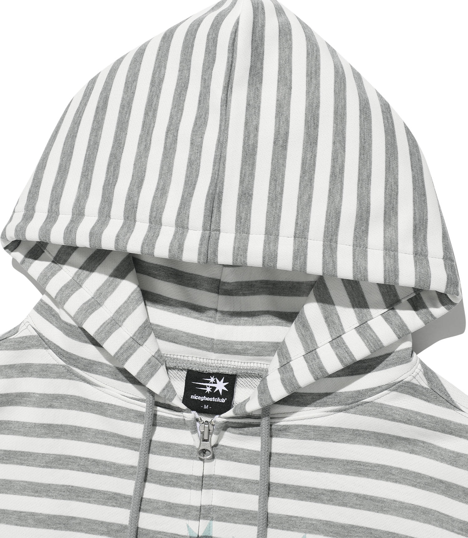 Nice Ghost Club Stripe Rush 3Star Hoodie Zip Up