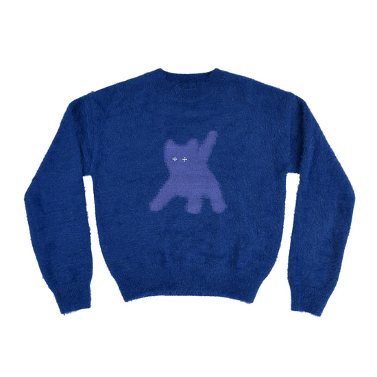 AEAE Flashed Cats Angora Knit
