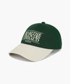 Marithé François Girbaud CLASSIC LOGO 6PANEL COLOR BLOCK CAP ivory