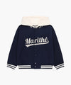 Marithé François Girbaud Kids Detachable Baseball Jacket