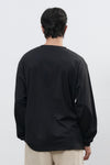 General Idea MAN Heat Jet Crewneck T-Shirt [BLACK]