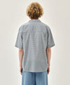 Marithé François Girbaud M CHECK HALF SLEEVE SHIRT
