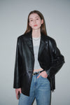 General Idea WOMAN Real Leather Minimal Western Belt
