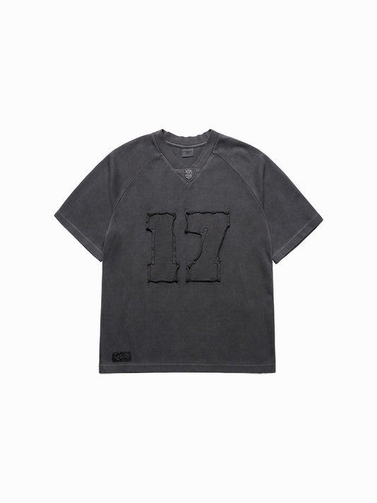 ADLV Pigment Oversized Rugby Short Sleeve T-Shirt
