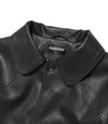 Nice Ghost Club PU Leather Work Car Coat