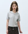 Marithé François Girbaud W MARINE SAILOR HALF KNIT