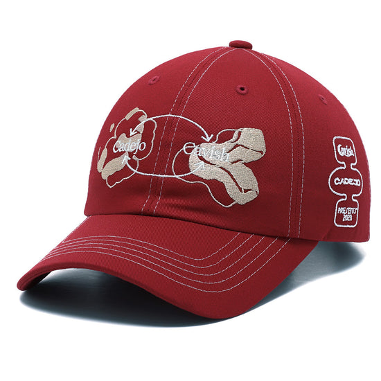 Cavish CAVISH X CADEJO STITCH POINT CAP [RED]