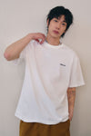 General Idea UNISEX Temperature Cut Cooling Logo Short Sleeve T-Shirt [WHITE]
