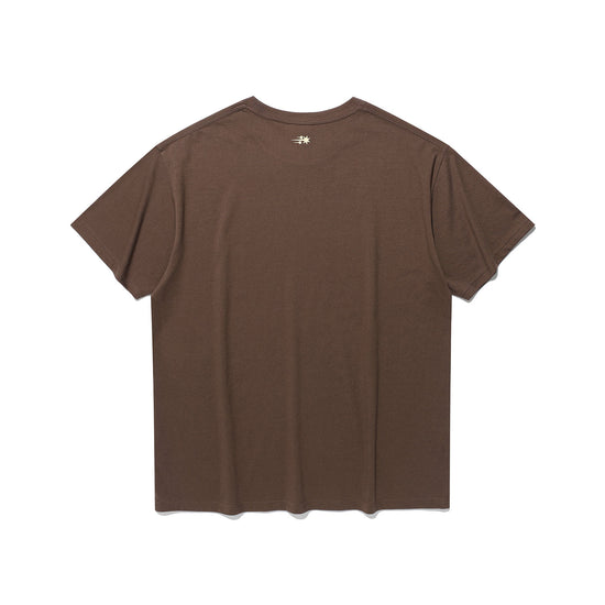 Nice Ghost Club Dot Symbol T-Shirt in Brown – Size L (6/11 Pre-Order)