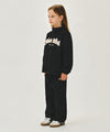 Marithé François Girbaud Kids Lettering Logo Cargo Pants