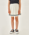Marithé François Girbaud Kids W Marine Pleated Skirt