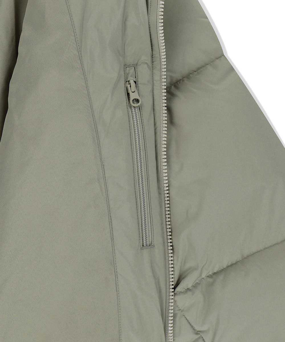 Mahagrid Curved Duckdown Parka [Khaki]