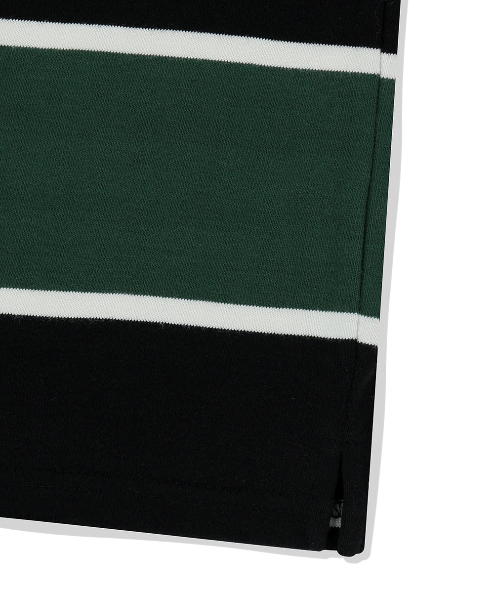 Mahagrid Stripe Rugby Shirt