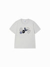 ADLV Women's ADLV Applique Logo Short Sleeve T-Shirt