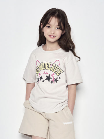 ADLV Kids Star Rabbit Short Sleeve T-Shirt