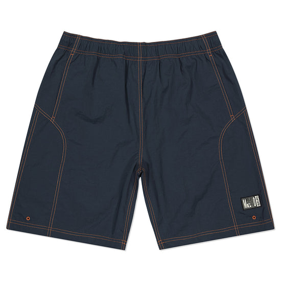 Mahagrid Contrast Stitch Short