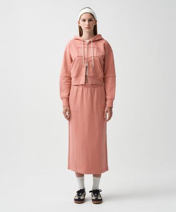 Marithé François Girbaud W CLASSIC LOGO SWEAT SKIRT