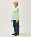 Marithé François Girbaud Kids Straight Cargo Denim Pants