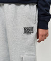 Marithé François Girbaud Kids Classic Logo Cargo Sweat Jogger Pants Heather Gray