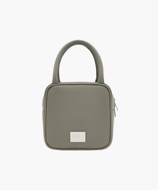 Marithé François Girbaud MOUVEMENT SQUARE TOTE BAG gray