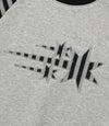 Nice Ghost Club Stripe 3Star Raglan Sweatshirt [Grey]