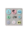 Nice Ghost Club Button Badges Set Vol.6 [Mix]