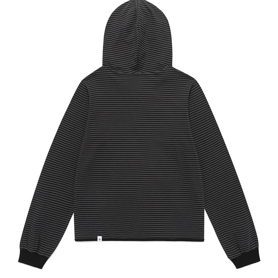 Cavish Women's Stud Striped Hoodie