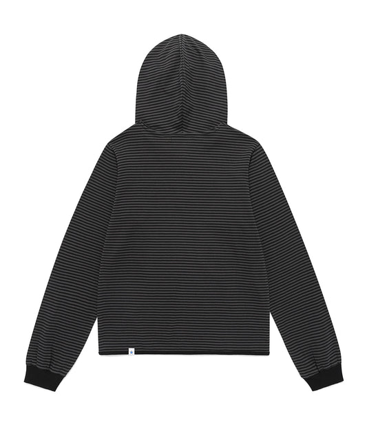 Cavish Women's Stud Striped Hoodie
