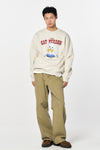 General Idea UNISEX KITTEN OVERSIZED FLEECE SWEATSHIRT