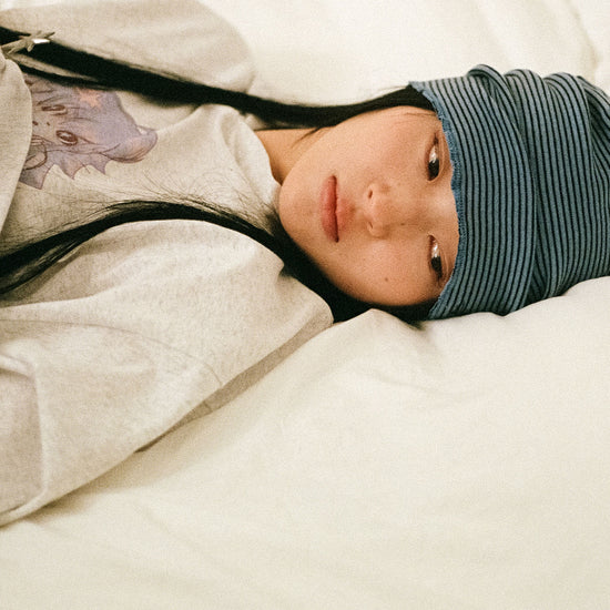 Nice Ghost Club Stripe Tuck Beanie