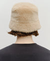 Marithé François Girbaud CLASSIC LOGO FUR BUCKET HAT