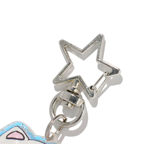 Nice Ghost Club Ghost Soul Girl Acrylic Cat Key Chain [Mix]