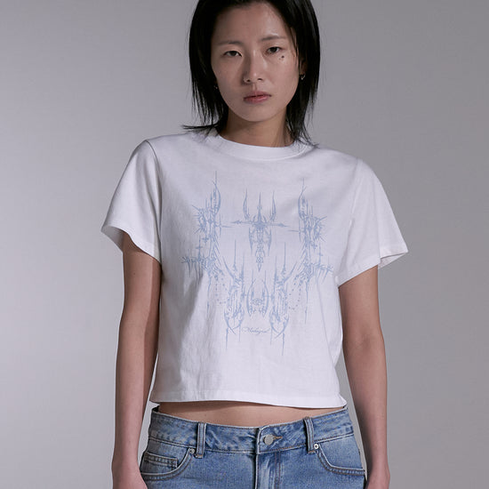 Mahagrid TATTOO CROP TEE