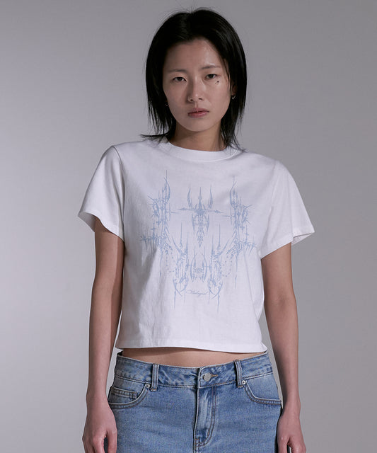 Mahagrid TATTOO CROP TEE