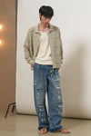 General Idea MAN Destroyed Denim Pants