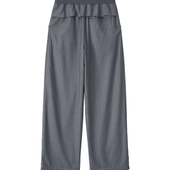 Bitter Cells Pinstripe Wide Banding Slacks